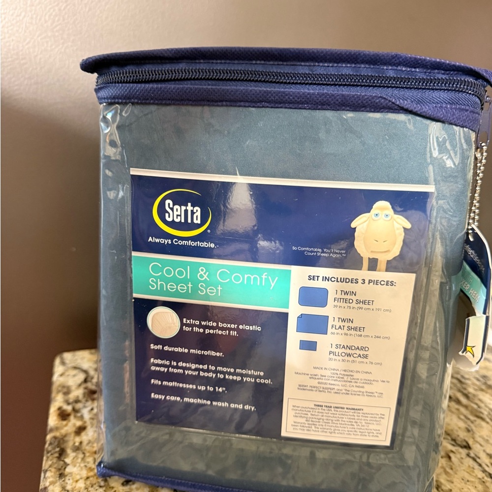 Cool & Comfy Kids Sheet Set - Blue